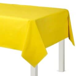 Mantel rectangular amarillo
