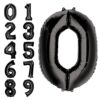 Globos numero 34 negro