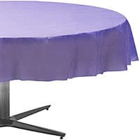 Mantel redondo lavanda
