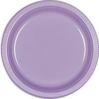 Plato grande lavanda
