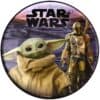 Plato pastelero mandalorian