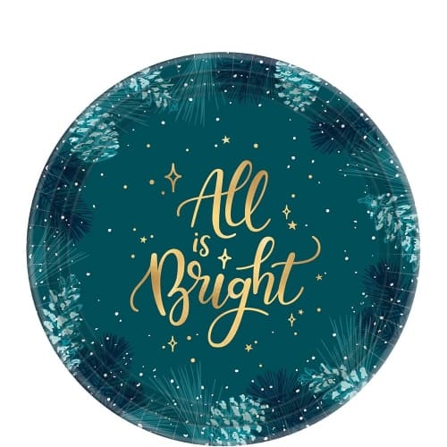 large_1943_Very_Merry_Teal_Plato_Pastelero