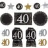 Celebración Brillante 40s Kit Decorativo