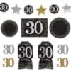 Celebracion brillante paquete decorativo 30 años