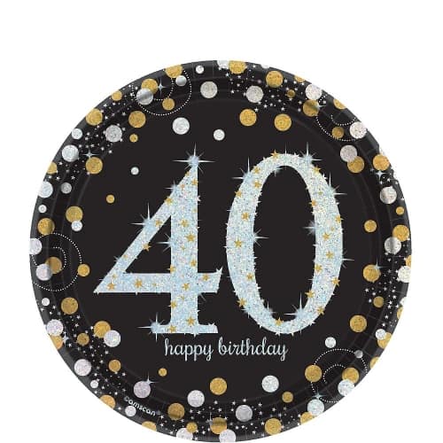 large_2020_Amscan_40_Destellos_Plato_Pastel