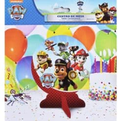 Centro mesa paw patrol