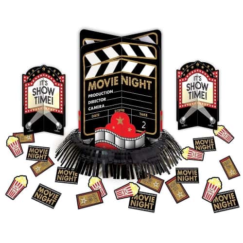 large_305_Amscan_Noche_Cine_Kit_Decoracion Noche de cine centros de mesa