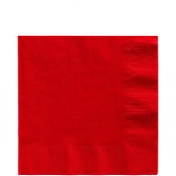 Servilletas color rojo