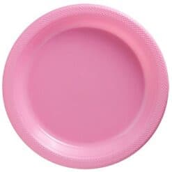 Platos color rosa