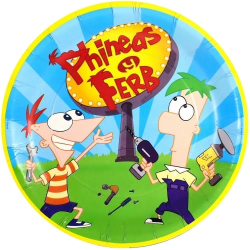 large_770_Phineas_Ferb_Plato_Fiesta Productos Phineas