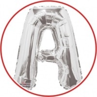 Letras 14" color plata