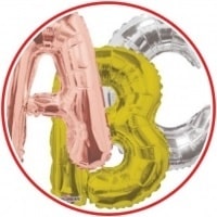 Letras y números 14" (35 cm)