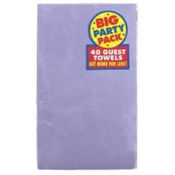 Toallas papel color lavanda