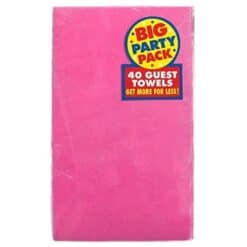 Toallas papel color rosa
