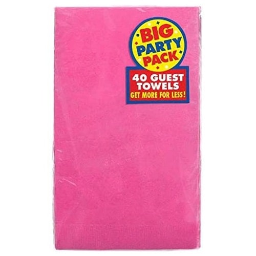 Rosa_Guest_Towels Toallas papel color rosa
