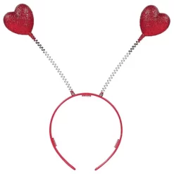Tiara corazones glitter