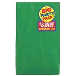 Toallas verde bandera